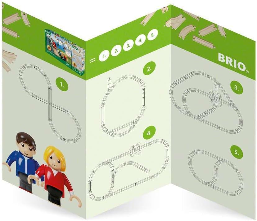 BRIO (ブリオ) WORLD 8の字スターターセット 「全26ピース」