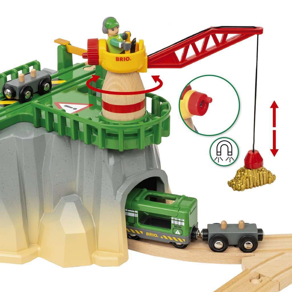 BRIO WORLD (ブリオ ワールド) カーゴマウンテンセット