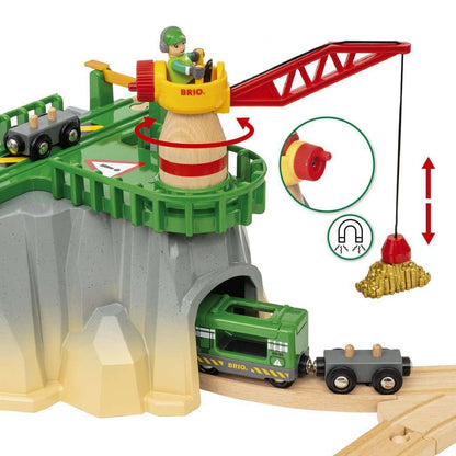 BRIO WORLD (ブリオ ワールド) カーゴマウンテンセット