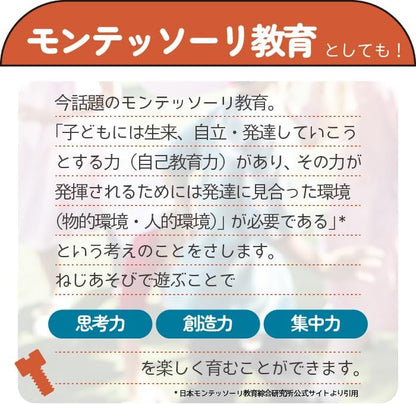 酒井産業 郡上八幡のねじあそび（75ピース）