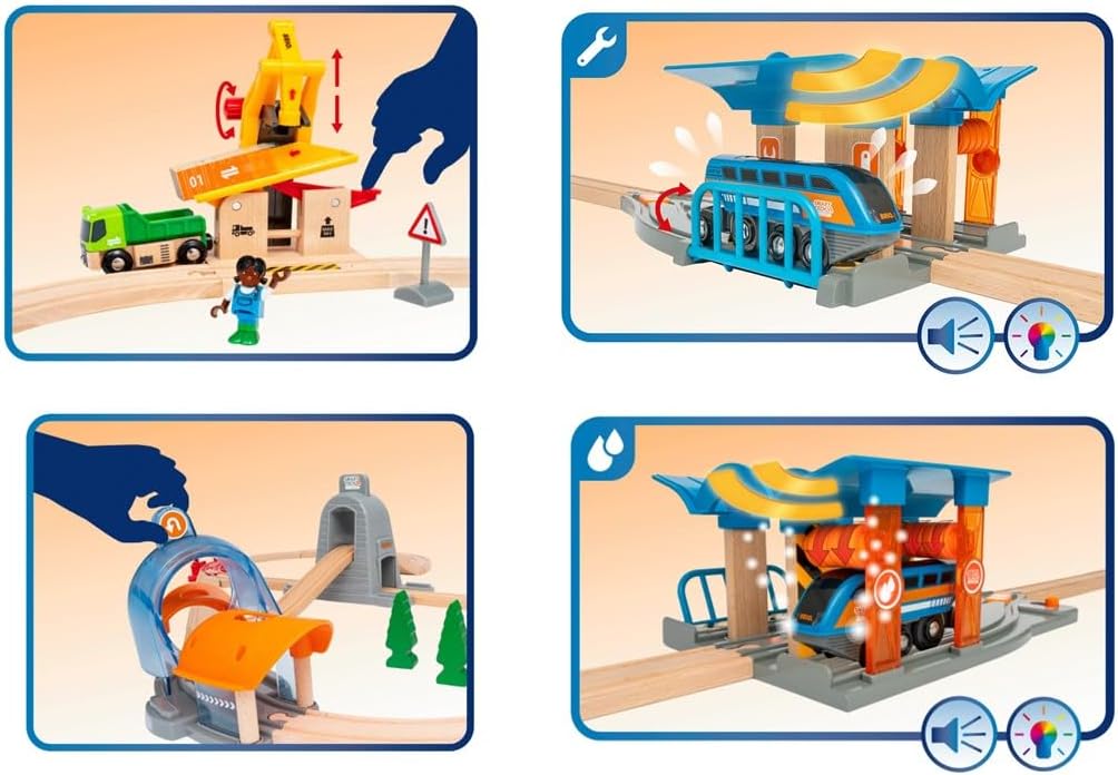 BRIO WORLD(ブリオワールド) スマートテックサウンド アクショントンネルDXセット