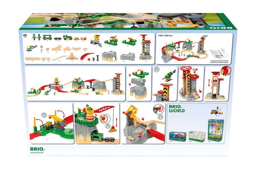 BRIO WORLD (ブリオ ワールド) カーゴマウンテンセット