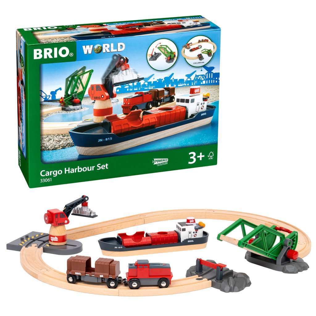 BRIO WORLD (ブリオ ワールド) カーゴマウンテンセット