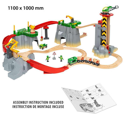 BRIO WORLD (ブリオ ワールド) カーゴマウンテンセット