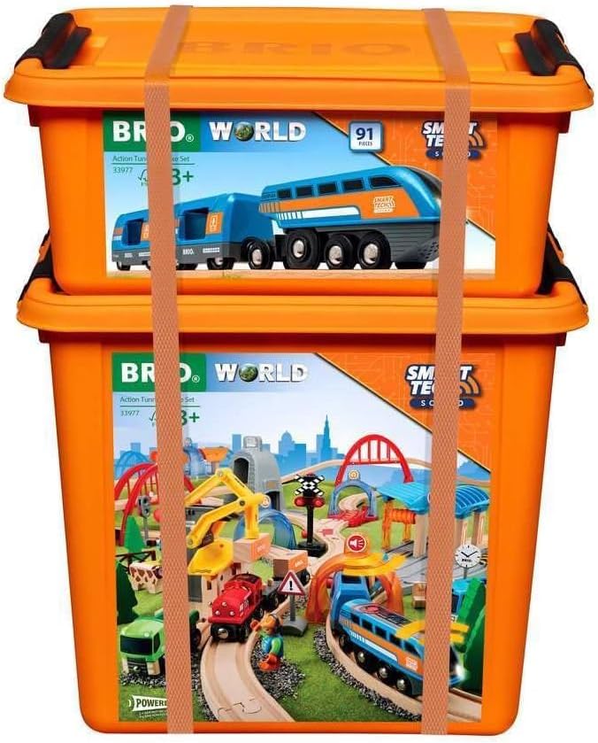 BRIO WORLD(ブリオワールド) スマートテックサウンド アクショントンネルDXセット