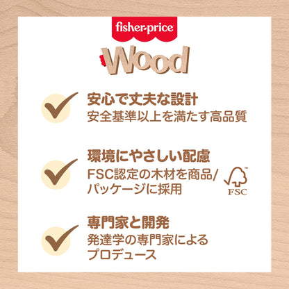 フィッシャープライス インターロッキングパズル