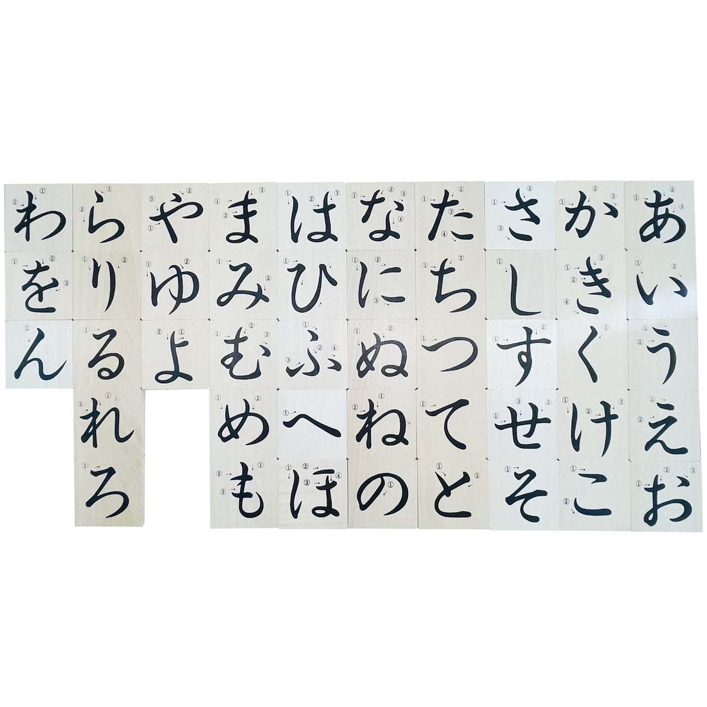 酒井産業 郡上八幡のあいうえお積み木